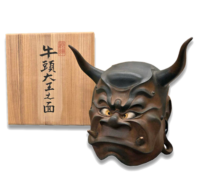 籔内佐斗司　牛頭大王之面